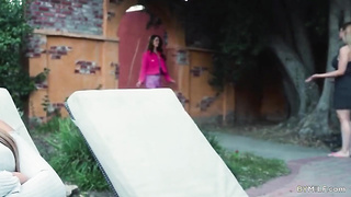 Inked COUGAR Scissoring With Her Gfs Daughter-in-law (Gizelle Blanco)