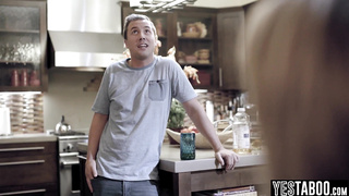 Wanking teenage childminder gets boinked