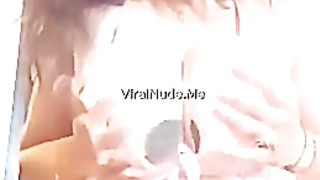 Aditi Mistry Bare In Pinkish Undergarments Nip Uncovered Part two