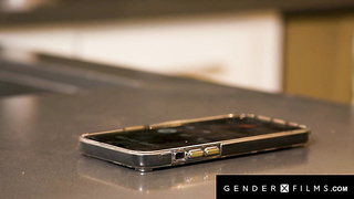 Supreme As Pummels Trans Stunner Takes Turns Pounding Cis Fuckslut - GenderXFilms - Ariel Demure