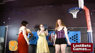 The De-robe You Bet Your Bum! game display intensifies