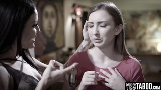 Lil COUGAR and spouse penetrate nubile hitchhiker