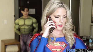 Supergirl Opens Her Arse for Monstrous Dicked Admirer (Juan El Caballo Loco, Lisey Sweet)