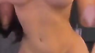 Brenda Trindade Railing with Assfuck Ass-plug