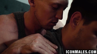 Michael Delray tastes Pierces meatpipe for very first time anxiously