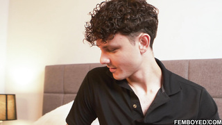 Femboy Bookworm Gets Widened Inbetween The Lines