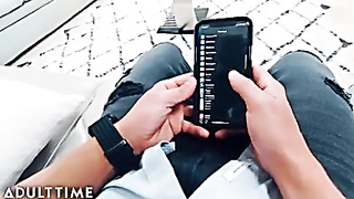 Step-sis Kyler Quinn Point of view Internal cumshot with Her Naughty Step-step-brother (Jay Romero)