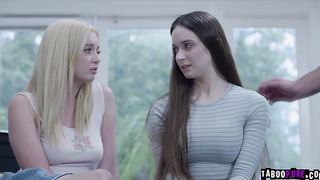 Hazel Crashes with Lexi and Stepparent Fucky-fucky