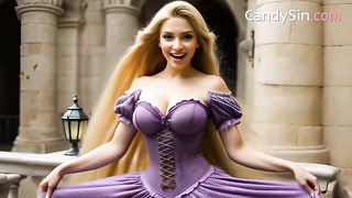 Glorious Apparel Rapunzel Drives Bold Castle Hump Mood-Ai