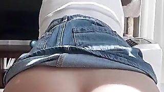 Madiiitay Jeans Micro-skirt Hook-up Gauze Vid Leaked