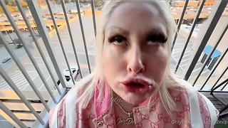 Mz D4ni Humping On The Balcony