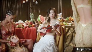 Deeper. Mona Leads The Ultimate five-doll Switch sides Gang-bang - Marica Hase