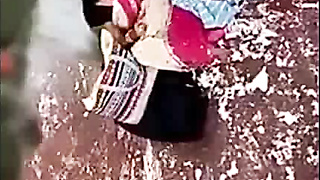 Stunning Indian Boudi Ridding Bone and Smashing