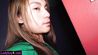 Laos nubile femboy antsy for moist bum sex bang-out