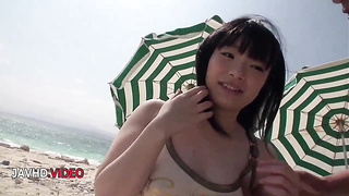 Three-way enticing Japanese Hina Maeda enjoyments Outdoor fellows boldly Teenage