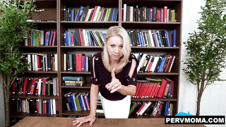 Step-mother Katies Office SUCKY-SUCKY Allurement