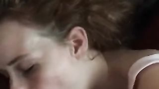 FLEDGLING SCHOOL COCKSLUT GIVES HEAD