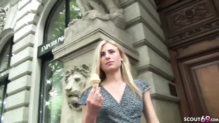 GERMAN SCOUT - GREATEST TEENIE LINDSAY ENTICE TO SHAG AT STREET AUDITION