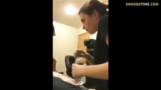 First-Ever Bj of this Teenager but don't like Receiving the Jism in her Gullet