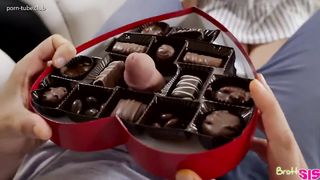 Elsa Jean Find a Surprise in the Cage of Chocolates