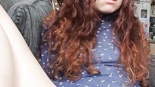 Youthful First-Timer Stunner with Freckles and A Cream Colored Gash.