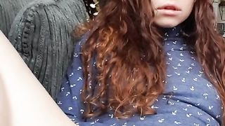 Youthful First-Timer Stunner with Freckles and A Cream Colored Gash.