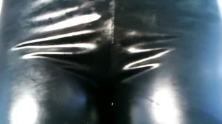 Tied Gal with Ball Gag gets Muddy