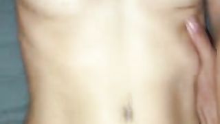 SPLATTERING Gf EJACULATIONS during INTERNAL CUMSHOT