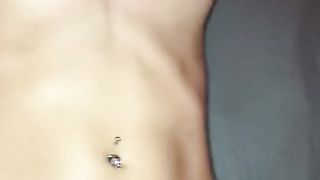 SPLATTERING Gf EJACULATIONS during INTERNAL CUMSHOT