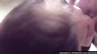 This Mature Wifey got a Three-Way for her Bday