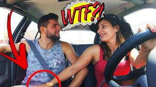 DAMN!! I SMASH a SUPERSLUT while HITCHHIKING!!