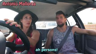 DAMN!! I SMASH a SUPERSLUT while HITCHHIKING!!