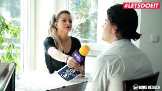 LETSDOEIT - Big-Boobed German adult movie star Bangs A Fortunate Admirer
