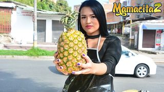 MamacitaZ - Massive Ass Inexperienced Latina Teenie Humped to Orgasm after Work