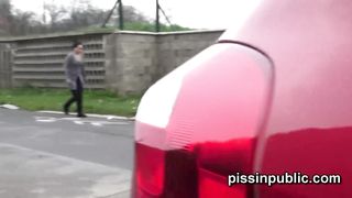 These Pretty Dolls don't seem Bothered by Urinating off their Neighboursthese