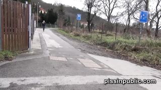 These Pretty Dolls don't seem Bothered by Urinating off their Neighboursthese