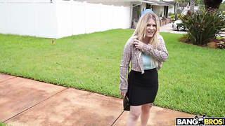 BANGBROS - Derek Savage Stuffs His Hefty Trouser snake In Brooke Ivory's Gullet And Cunny Until He Concludes All In Her Jaws
