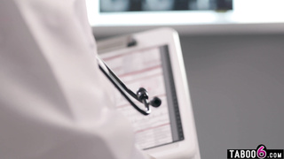 ASMR corporal examination by large funbags physician