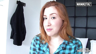 Red-haired Catalina Colorado Takes Stiff Drilling From Giant Manstick - CARNE DEL MERCADO