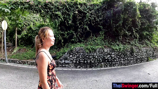 Thai GIRLFRIEND with a giant bum humped rock hard