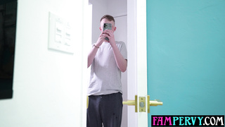 Desperate teenie stepsis railed pervert bro