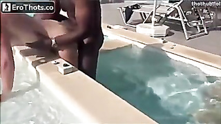 Kate Monogamish BIG BLACK COCK in pool