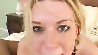Lovely blondie Tiffany leiddi fellates fuck-stick like a professional and gulps (Tiffany Rayne)