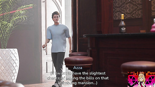Super-fucking-hot THREE DIMENSIONAL Stunners Disrobe & Pound