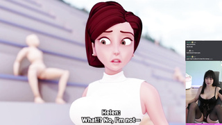 Elastigirl treats a humungous girthy dinky