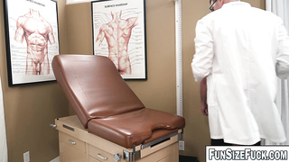 Creepy Physician stuck his finger in my booty!