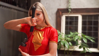 Superheroine Struggle tks supergirl vs powergirl