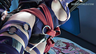 The Misunderstanding: Psylocke X Venom (THREE DIMENSIONAL Anime Pornography)