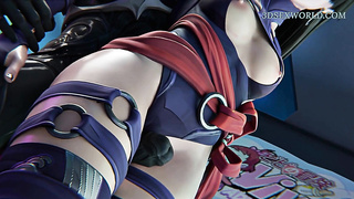 The Misunderstanding: Psylocke X Venom (THREE DIMENSIONAL Anime Pornography)