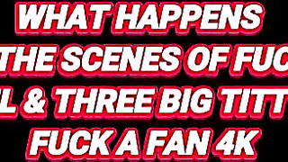Nikki Sexx And Siri Dahl Gag On Weenie In Worshipper-Nail Intercourse!